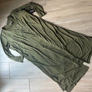 NWT Jessica London Army Green Two-Piece Set - Size 14/16